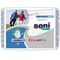 Подгузники-трусики Сени актив нормал (2) меди №10
