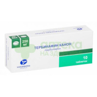 Тербинафин Канон таб. 250мг №10