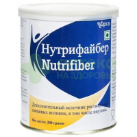 Нутрифайбер пор. д/р-ра внутр 200г  (мерн ложка)