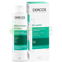 Виши деркос шампунь регулирующий 200мл  (д/жирных волос)