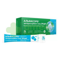 Альфасорб энтеросорбент гель эрциг д/приема внутрь 180г