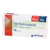 Тербинафин таб. 250мг №10