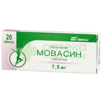 Мовасин таб. 7,5мг №20