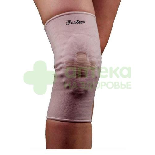 Бандаж коленного сустава (наколенник) f-1601 l силикон вставка