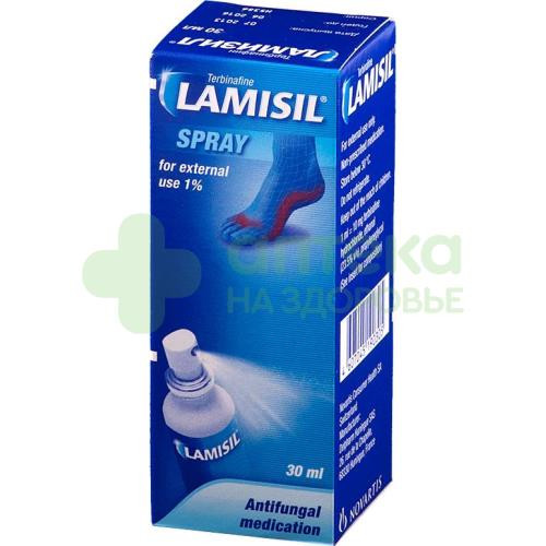Ламизил спрей наружн. 1% 30мл