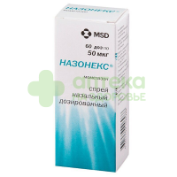Назонекс спрей наз. 50мкг/доза 60доз 10г №1