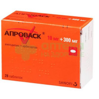 Апроваск таб. п.п.о. 10мг+300мг №28