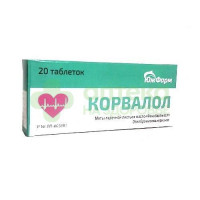 Корвалол таб. №20