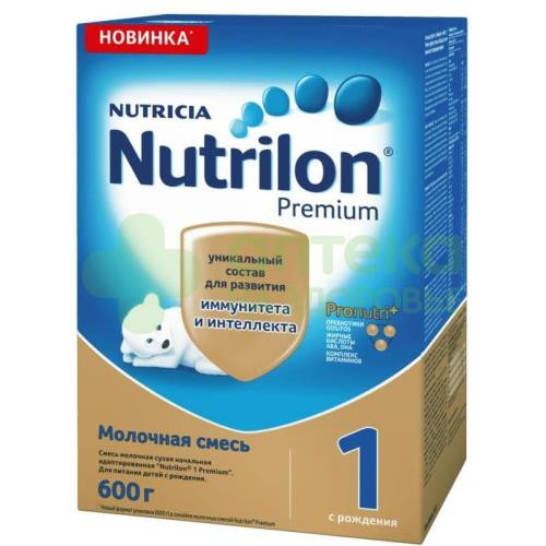 ДП нутрилон-1 премиум смесь сух.молочн. 0+мес 600г