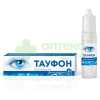 Тауфон капли гл. 4% 10мл №1  (фл-кап)