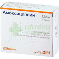 Амоксициллин капс. 250мг №16