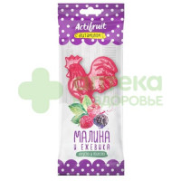 Актифрут карамель леденцовая петушок цинк вит С малина-ежевика 17г