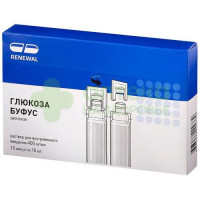 Глюкоза буфус р-р в/в 400мг/мл 10мл №10  (Renewal)
