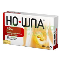 Но-шпа таб. 40мг №24