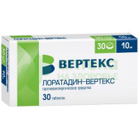 Лоратадин-Вертекс таб. 10мг №30