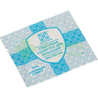 Салфетка спиртовая д/инъекций 6х10см №1