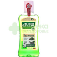 Ополаскиватель д/полости рта Лесной бальзам кедр-шалфей при воспалении десен 400мл