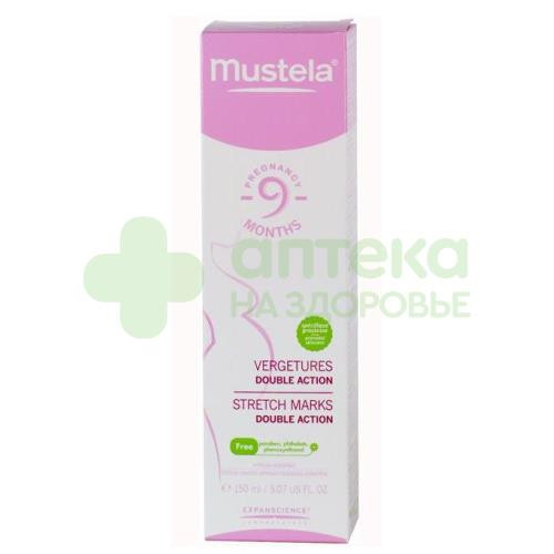 Мустела Mustela 9 месяцев крем от растяжек двойного действия 150мл