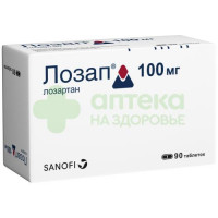 Лозап таб. п.п.о. 100мг №90