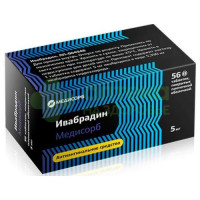 Ивабрадин Медисорб таб. п.п.о. 5мг №56