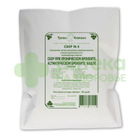 Сбор при хроническом  астматическом бронхите кашле N6 200г