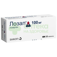 Лозап таб. п.п.о. 100мг №30