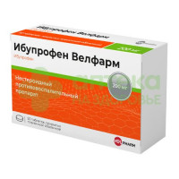 Ибупрофен Велфарм таб. п.п.о. 200мг №50