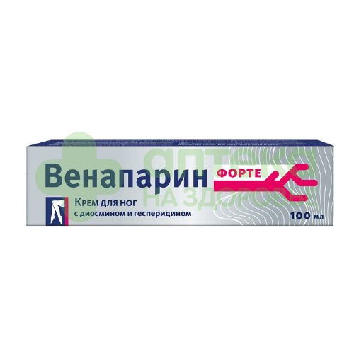 Венапарин форте крем д/ног с диосмином и гесперидином 100мл