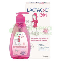 Лактацид girl д/девочек ср-во д/интим гигиены 200мл