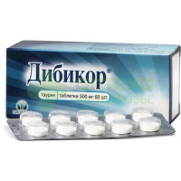 Дибикор таб. 500мг №60