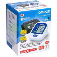 Тонометр автомат Омрон M2 бейсик адаптер манжета универсальная 22-42см  (HEM-7121-ALRU)